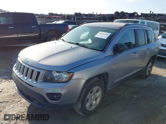 2016 Jeep Compass 75th Anniversary with VIN 1C4NJCBB1GD763361, listed as a IAAI auction lot 41976208 with 144,399 mi miles. Bid and sale history available at carsss.com. Image 2.