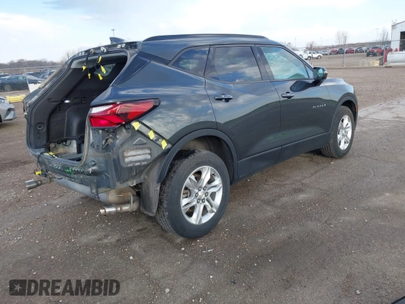 2020 Chevrolet Blazer LT z VIN 3GNKBHRS8LS615132, wystawiony jako IAAI lot #41902552 z przebiegiem 107 234 mil mil oraz . Historia ofert i sprzedaży dostępna na DreamBid. Obrazek 4.