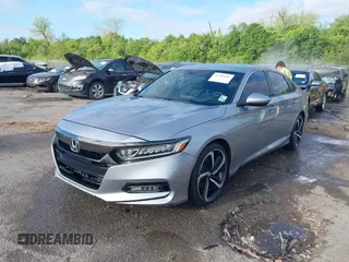 2019 Honda Accord Sport with VIN 1HGCV1F3XKA043815, listed as a IAAI auction lot 41997607 with 91,001 mi miles and . Bid and sale history available at DreamBid. Image 17.