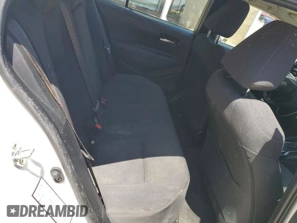 2021 Toyota Corolla LE with VIN 5YFEPMAEXMP244592, listed as a Copart auction lot 55226875 with 96,153 mi miles and Salvage Title. Bid and sale history available at DreamBid. Image 10.