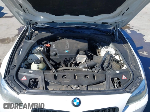 2014 BMW 5 Series 528i with VIN WBA5A5C50ED503130, listed as a IAAI auction lot 41819922 with 135,923 mi miles. Bid and sale history available at carsss.com. Image 10.