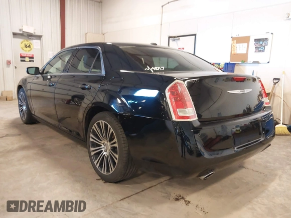 2013 Chrysler 300 with VIN 2C3CCABG1DH548616, listed as a IAAI auction lot 41376584 with 122,369 mi miles. Bid and sale history available at carsss.com. Image 3.