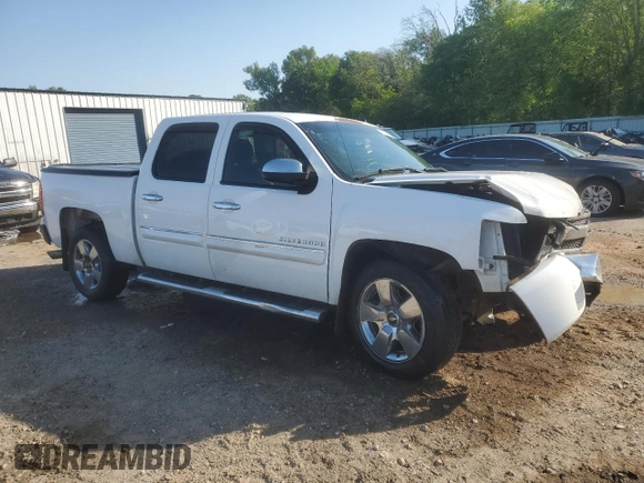 2011 Chevrolet Silverado 1500 LT with VIN 3GCPCSE03BG371260, listed as a Copart auction lot 52229825 with 145,108 mi miles and Salvage Title. Bid and sale history available at DreamBid. Image 4.