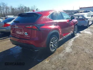 2016 Lexus NX 200t with VIN JTJBARBZ9G2052633, listed as a IAAI auction lot 41449501 with 57,686 mi miles and . Bid and sale history available at DreamBid. Image 4.