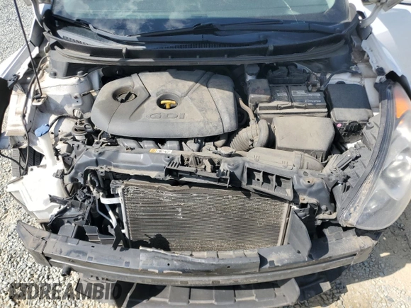 2017 Hyundai Elantra z VIN KMHD35LHXHU381525, wystawiony jako Copart lot #54677875 z przebiegiem 121 960 mil mil oraz Szkoda całkowita • Salvage title. Historia ofert i sprzedaży dostępna na DreamBid. Obrazek 11.