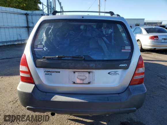 2003 Subaru Forester X with VIN JF1SG63613H758352, listed as a Copart auction lot 76387864 with 137,810 mi miles and Salvage Title. Bid and sale history available at carsss.com. Image 6.