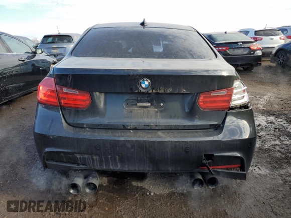 2014 BMW 3 Series 335i with VIN WBA3A9G51ENS65503, listed as a Copart auction lot 43680255 with 83,685 mi miles and Salvage Title. Bid and sale history available at carsss.com. Image 6.