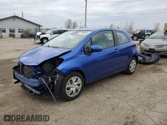 2018 Toyota Yaris L with VIN VNKJTUD39JA097368, listed as a Copart auction lot 51151885 with 180,007 mi miles and Salvage Title. Bid and sale history available at carsss.com. Image 1.