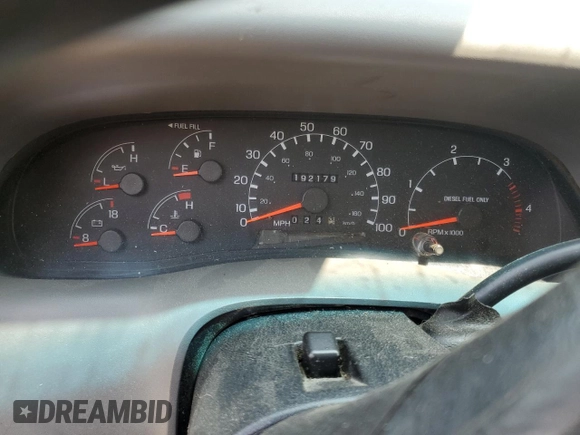 1999 Ford F-350 XL with VIN 1FTSX30F4XEC64278, listed as a Copart auction lot 62856645 with 192,179 mi miles and Salvage title. Bid and sale history available at DreamBid. Image 9.