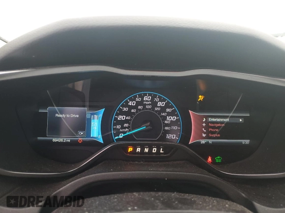 2016 Ford Focus Electric z VIN 1FADP3R41GL257400, wystawiony jako Copart lot #82003833 z przebiegiem 69 426 mil mil oraz . Historia ofert i sprzedaży dostępna na DreamBid. Obrazek 9.