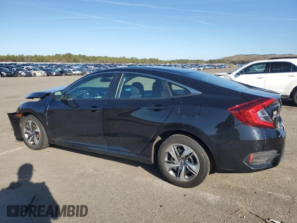 2020 Honda Civic LX with VIN 2HGFC2F60LH563396, listed as a Copart auction lot 49329935 with Not Provided miles and Salvage Title. Bid and sale history available at DreamBid. Image 2.