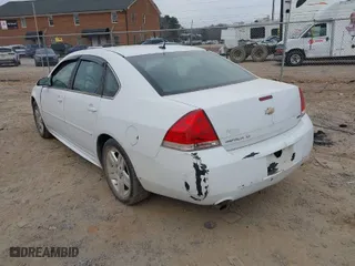 2015 Chevrolet Impala Limited LT with VIN 2G1WB5E37F1121179, listed as a IAAI auction lot 41683311 with NaN miles. Bid and sale history available at carsss.com. Image 3.