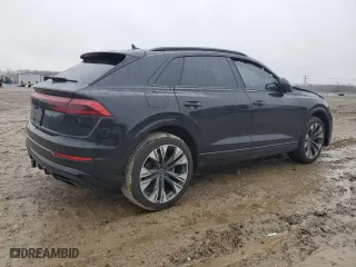 2024 Audi Q8 Premium Plus with VIN WA1EVBF1XRD016466, listed as a Copart auction lot 86652034 with 6,139 mi miles and Salvage Title. Bid and sale history available at carsss.com. Image 3.