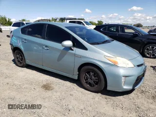 2013 Toyota Prius One with VIN JTDKN3DUXD1667277, listed as a Copart auction lot 51696965 with 169,981 mi miles and Salvage Title. Bid and sale history available at carsss.com. Image 4.
