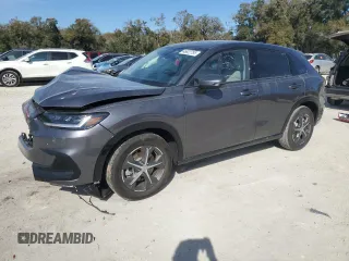 2025 Honda HR-V EX-L with VIN 3CZRZ1H70SM731221, listed as a Copart auction lot 46822785 with 868 mi miles and Salvage Title. Bid and sale history available at carsss.com. Image 1.