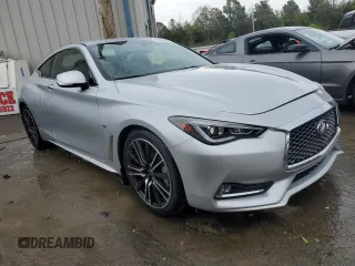 2018 Infiniti Q60 Sport with VIN JN1EV7EK9JM341758, listed as a Copart auction lot 47898084 with 27,882 mi miles and Clean Title. Bid and sale history available at DreamBid. Image 4.