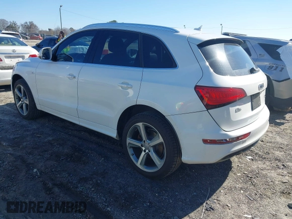 2013 Audi Q5 Prestige with VIN WA1WGAFP6DA073125, listed as a IAAI auction lot 41501759 with 166,238 mi miles and . Bid and sale history available at DreamBid. Image 3.