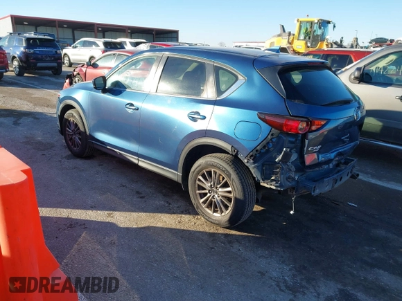 2018 Mazda CX-5 Sport with VIN JM3KFBBM6J0446262, listed as a IAAI auction lot 41410799 with 155,807 mi miles. Bid and sale history available at carsss.com. Image 3.