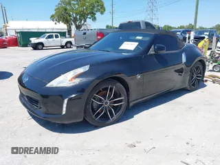 2017 Nissan 370Z Touring with VIN JN1AZ4FHXHM940571, listed as a IAAI auction lot 42062855 with 1 mi miles. Bid and sale history available at carsss.com. Image 2.