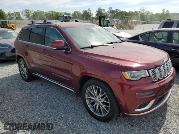 2017 Jeep Grand Cherokee Summit with VIN 1C4RJFJT8HC723895, listed as a Copart auction lot 53960565 with 115,252 mi miles and Salvage title. Bid and sale history available at DreamBid. Image 4.
