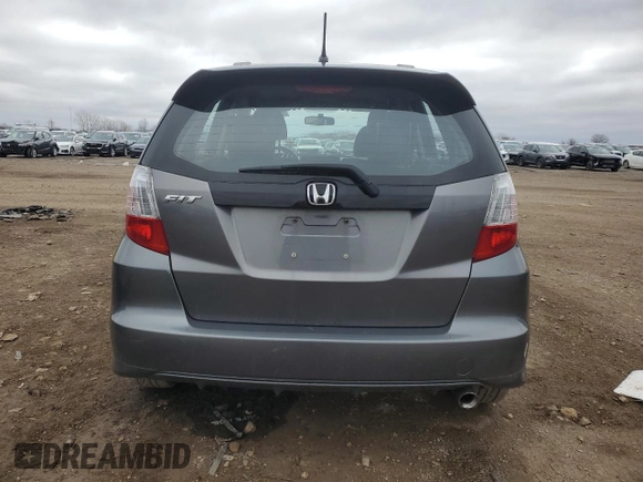 2013 Honda Fit Sport with VIN JHMGE8H52DC070276, listed as a Copart auction lot 50663925 with 170,716 mi miles and Salvage Title. Bid and sale history available at carsss.com. Image 6.