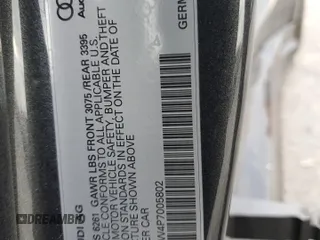 2023 Audi e-tron GT Premium Plus z VIN WAUCJBFW4P7005802, wystawiony jako Copart lot #84640904 z przebiegiem Nie podano mil oraz Szkoda całkowita • Salvage title. Historia ofert i sprzedaży dostępna na DreamBid. Obrazek 13.