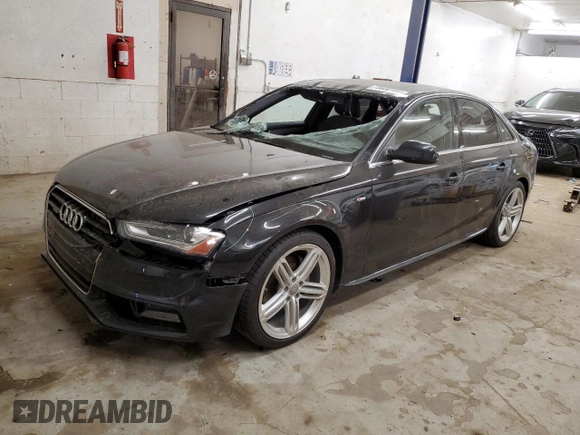 2013 Audi A4 Prestige with VIN WAUMFAFL6DN018144, listed as a Copart auction lot 73600164 with 68,385 mi miles and Salvage Title. Bid and sale history available at carsss.com. Image 1.