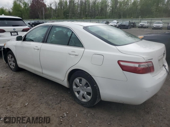 2007 Toyota Camry CE with VIN 4T1BE46K77U602323, listed as a Copart auction lot 54970004 with 121,351 mi miles and Salvage Title. Bid and sale history available at carsss.com. Image 2.