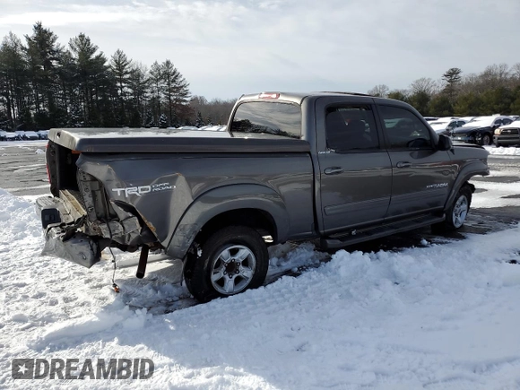 2006 Toyota Tundra Limited with VIN 5TBDT48196S504994, listed as a Copart auction lot 43043385 with 194,549 mi miles and Salvage Title. Bid and sale history available at DreamBid. Image 3.