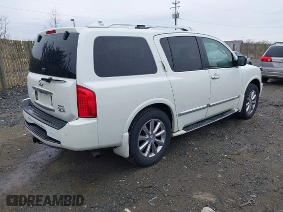 2008 Infiniti QX56 z VIN 5N3AA08C48N911000, wystawiony jako IAAI lot #41875186 z przebiegiem 295 813 mil mil oraz . Historia ofert i sprzedaży dostępna na DreamBid. Obrazek 4.