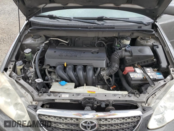 2005 Toyota Corolla CE with VIN 1NXBR32EX5Z407487, listed as a Copart auction lot 61650235 with 233,561 mi miles and Salvage title. Bid and sale history available at DreamBid. Image 11.
