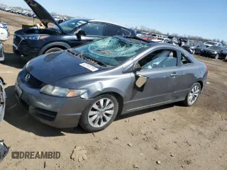2011 Honda Civic Cpe EX with VIN 2HGFG1B81BH512770, listed as a Copart auction lot 52191215 with 137,217 mi miles and Salvage Title. Bid and sale history available at carsss.com. Image 1.