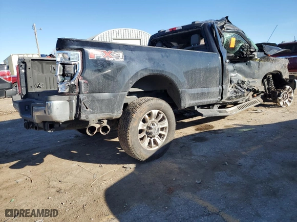 2022 Ford Super Duty F-350 SRW XL with VIN 1FT7W3BT0NEC14292, listed as a Copart auction lot 79079673 with 0 mi miles and Salvage Title. Bid and sale history available at carsss.com. Image 3.