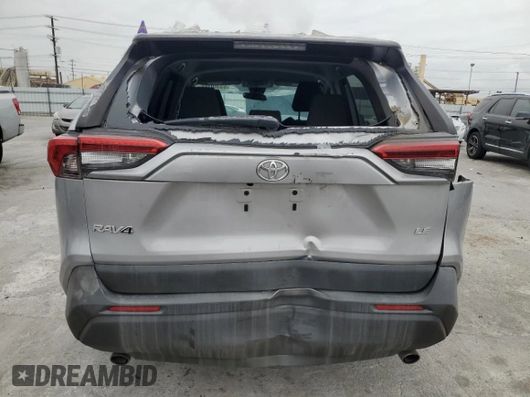 2020 Toyota RAV4 LE with VIN 2T3H1RFV2LC048334, listed as a Copart auction lot 53300165 with 85,473 mi miles and Salvage Title. Bid and sale history available at DreamBid. Image 6.