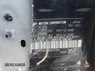 2021 Mitsubishi Outlander Sport SE with VIN JA4APVAU6MU015769, listed as a Copart auction lot 79435574 with 57,377 mi miles and Salvage Title. Bid and sale history available at carsss.com. Image 14.