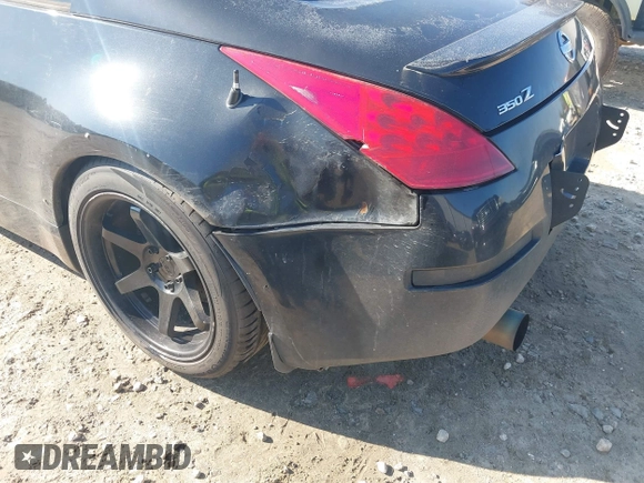 2008 Nissan 350Z with VIN JN1BZ34D88M700594, listed as a IAAI auction lot 41789850 with 183,556 mi miles. Bid and sale history available at carsss.com. Image 6.
