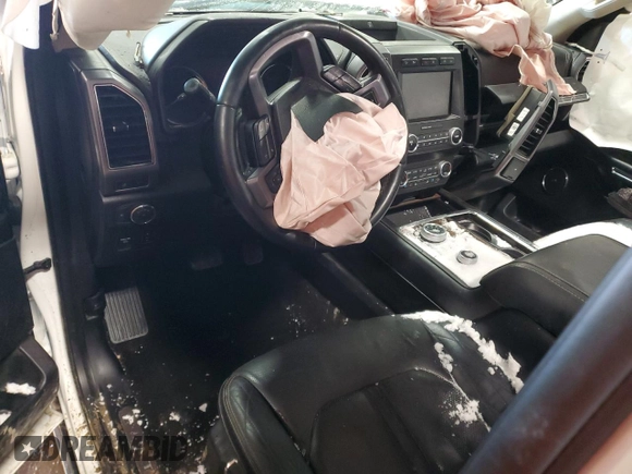 2020 Ford Expedition Max Platinum with VIN 1FMJK1MT1LEA95373, listed as a Copart auction lot 84632894 with 104,720 mi miles and Non repairable. Bid and sale history available at DreamBid. Image 8.
