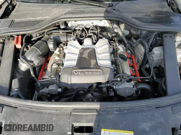 2014 Audi A8 3.0T z VIN WAURGAFD5EN009612, wystawiony jako Copart lot #49860895 z przebiegiem 170 973 mil mil oraz Szkoda całkowita • Salvage title. Historia ofert i sprzedaży dostępna na DreamBid. Obrazek 11.