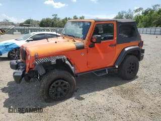 2015 Jeep Wrangler Sport z VIN 1C4AJWAG5FL658114, wystawiony jako Copart lot #58396725 z przebiegiem 125 540 mil mil oraz Szkoda całkowita • Salvage title. Historia ofert i sprzedaży dostępna na DreamBid. Obrazek 1.