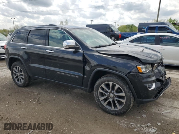 2018 Jeep Grand Cherokee Limited with VIN 1C4RJFBTXJC165584, listed as a Copart auction lot 54947835 with 69,403 mi miles and Non repairable. Bid and sale history available at DreamBid. Image 4.