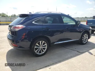 2014 Lexus RX 450h with VIN JTJBC1BA5E2069478, listed as a Copart auction lot 63434295 with 127,840 mi miles and Salvage title. Bid and sale history available at DreamBid. Image 3.