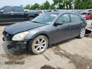 2007 Nissan Maxima SE with VIN 1N4BA41E37C816948, listed as a Copart auction lot 59206625 with 203,129 mi miles and Salvage title. Bid and sale history available at DreamBid. Image 1.