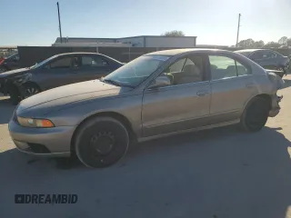 2002 Mitsubishi Galant ES z VIN 4A3AA46G62E159170, wystawiony jako Copart lot #87966255 z przebiegiem 91 334 mil mil oraz Szkoda całkowita • Salvage title. Historia ofert i sprzedaży dostępna na DreamBid. Obrazek 1.