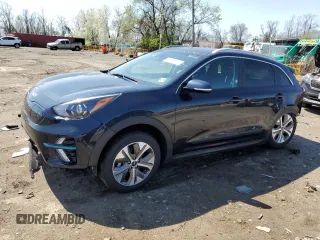 2022 Kia Niro EV S with VIN KNDCC3LGXN5160430, listed as a Copart auction lot 50553115 with 23,023 mi miles and Clean Title. Bid and sale history available at carsss.com. Image 1.