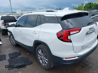 2023 GMC Terrain SLT with VIN 3GKALPEG4PL266410, listed as a IAAI auction lot 42130031 with 4,203 mi miles and . Bid and sale history available at DreamBid. Image 3.