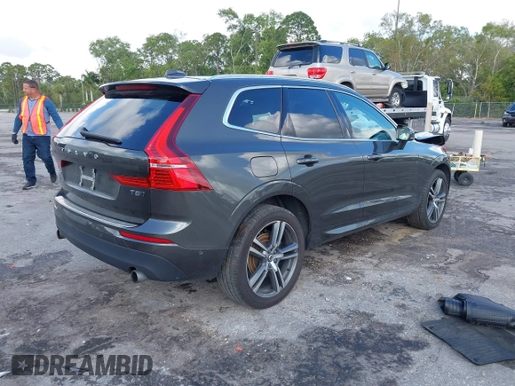 2019 Volvo XC60 Momentum with VIN LYV102RK3KB219321, listed as a IAAI auction lot 41601803 with 42,740 mi miles and . Bid and sale history available at DreamBid. Image 4.