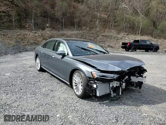 2019 Audi A8 L with VIN WAU8DAF83KN010101, listed as a Copart auction lot 52979775 with 32,882 mi miles and Salvage Title. Bid and sale history available at carsss.com. Image 13.