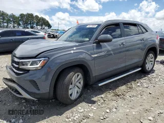 2021 Volkswagen Atlas SE z VIN 1V2JC2CA6MC227031, wystawiony jako Copart lot #56779895 z przebiegiem 36 179 mil mil oraz Szkoda całkowita • Salvage title. Historia ofert i sprzedaży dostępna na DreamBid. Obrazek 1.