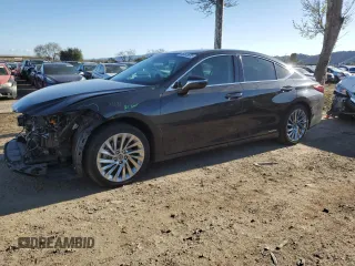 2021 Lexus ES 300h Luxury with VIN 58AEA1C16MU013027, listed as a Copart auction lot 46533605 with 71,473 mi miles and Salvage title. Bid and sale history available at DreamBid. Image 1.