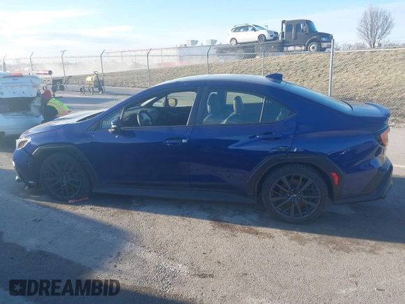 2022 Subaru WRX Limited with VIN JF1VBAN61N8027810, listed as a IAAI auction lot 41728576 with 25,282 mi miles. Bid and sale history available at carsss.com. Image 14.